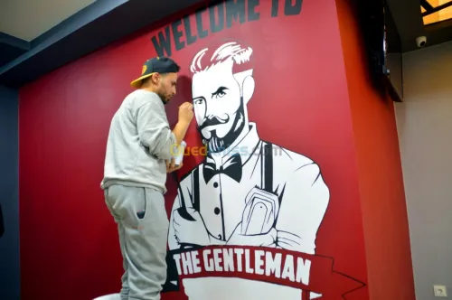 Graffiti, Décoration, Fresque mural