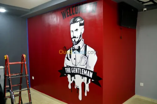 Graffiti, Décoration, Fresque mural