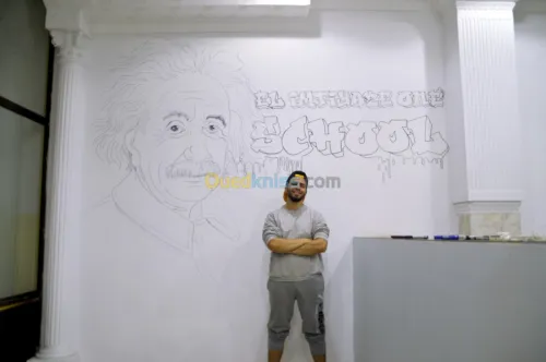 Graffiti, Décoration, Fresque mural