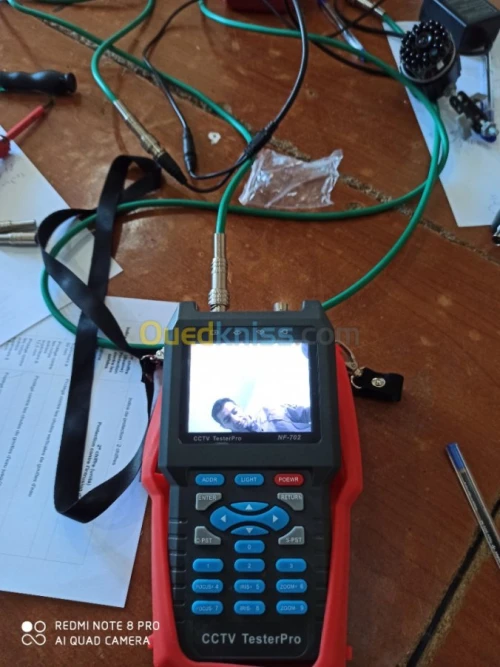 Installation de caméra et alarme