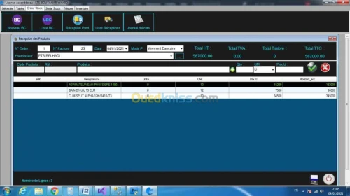 Logiciel de gestion BIS-FACILITÈ PRO 