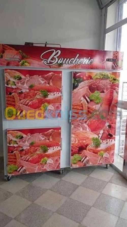 Armoire réfrigérée en Inox tout capaci