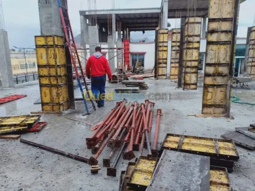 Coffrages métallique