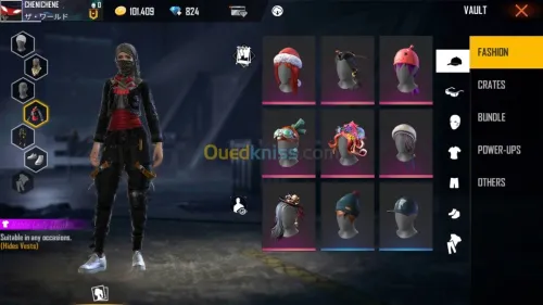 Compte Free fire
