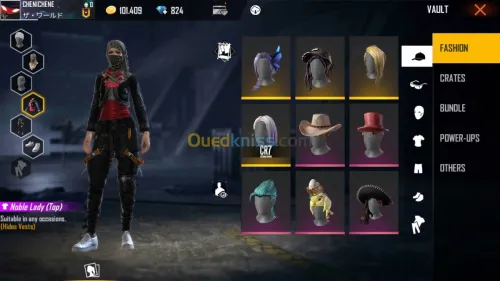 Compte Free fire