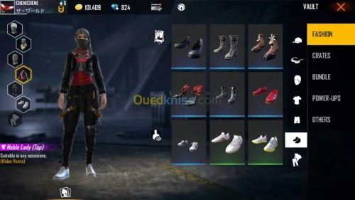 Compte Free fire