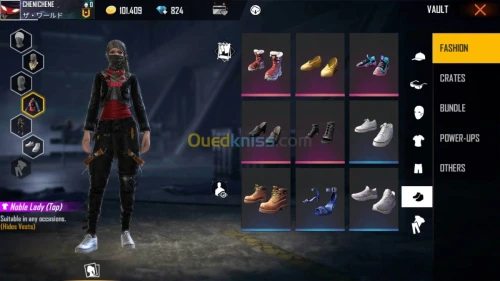 Compte Free fire