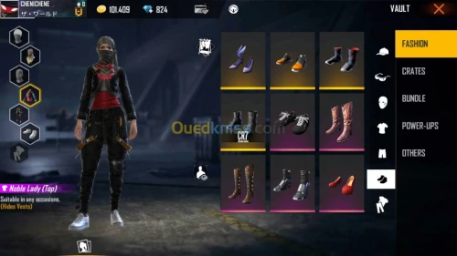 Compte Free fire