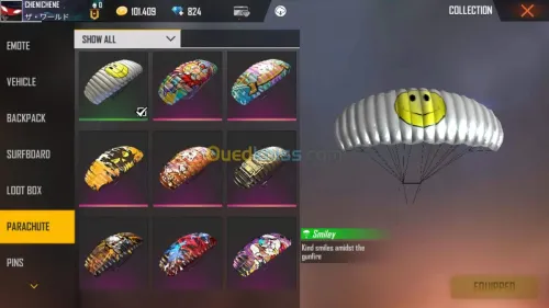 Compte Free fire