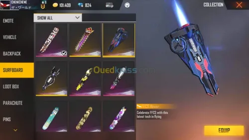 Compte Free fire