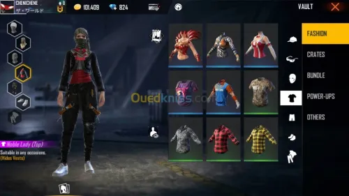 Compte Free fire