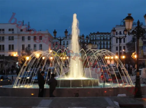 Equipements jets d'eau et fontaines