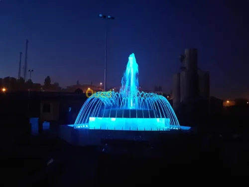 Equipements jets d'eau et fontaines