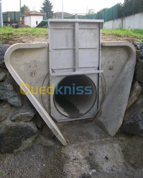 -VANNE MURALE et BATARDEAU 