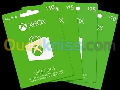 Gift Cards/Cartes Cadeaux/بطاقات هدايا