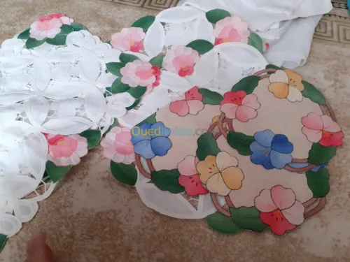 Nappes serviettes napperons