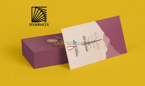 création des carts de visites