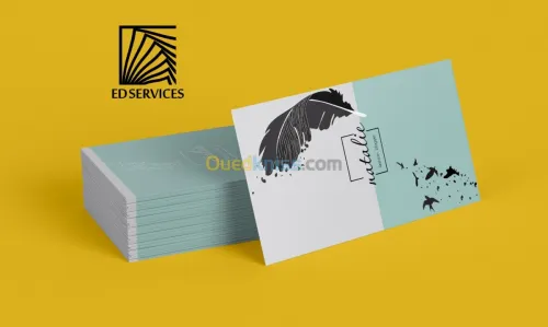 création des carts de visites