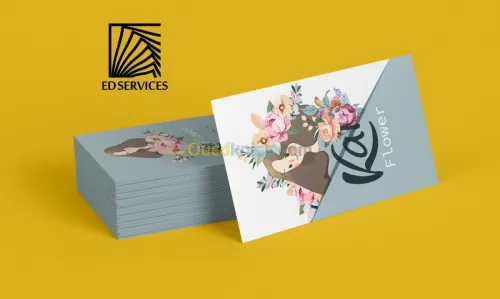 création des carts de visites