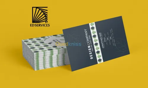 création des carts de visites