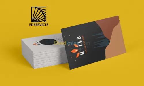 création des carts de visites