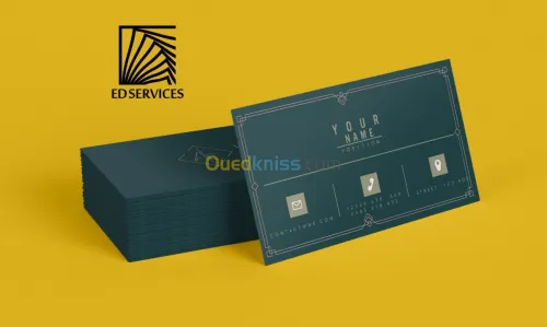 création des carts de visites