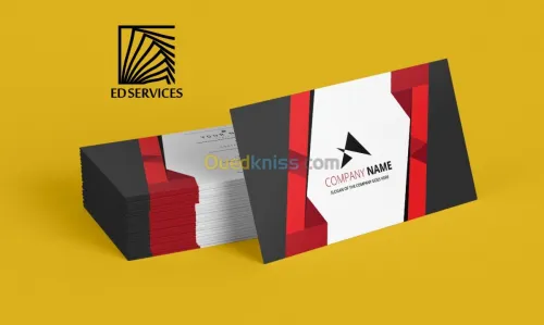 création des carts de visites