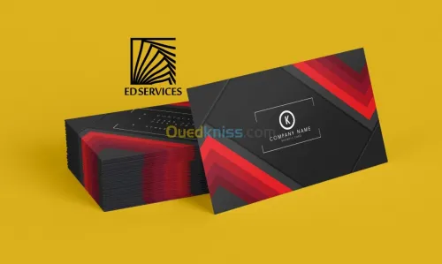 création des carts de visites