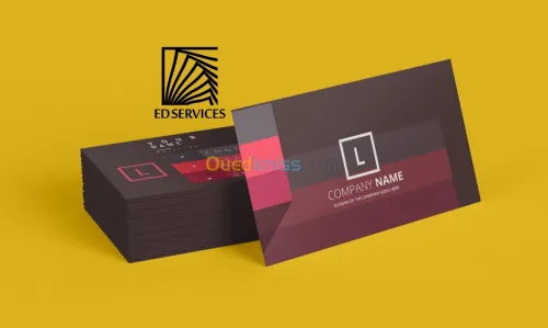 création des carts de visites