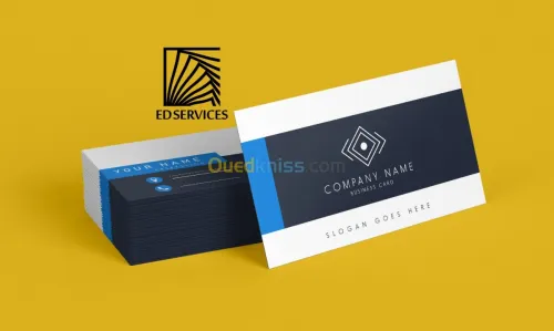 création des carts de visites