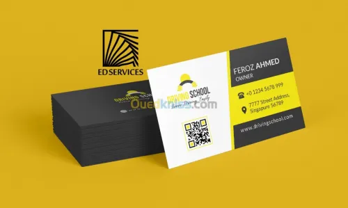 création des carts de visites