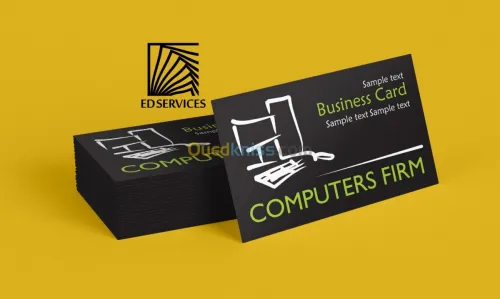 création des carts de visites