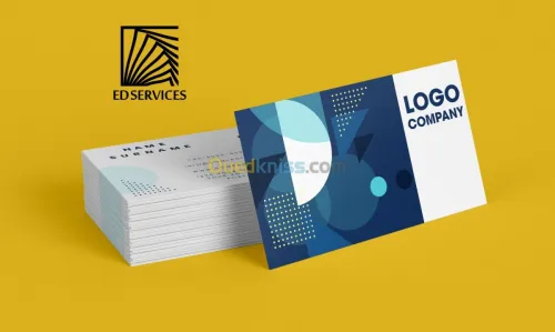 création des carts de visites