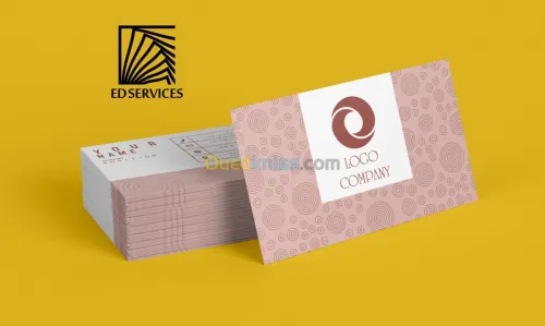 création des carts de visites