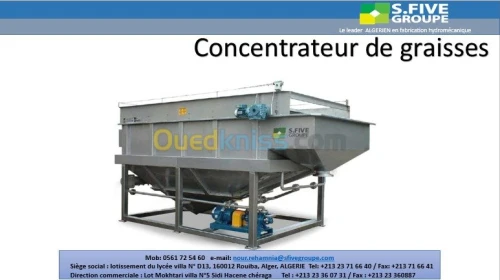 | Concentrateur de graisse