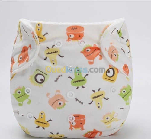 Couches+inserts lavables pour bébé 