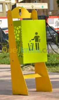 -Poubelle, Grille d'arbre, Banc public