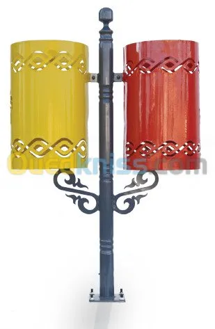 -Poubelle, Grille d'arbre, Banc public