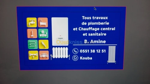 Plombier chauffagiste 