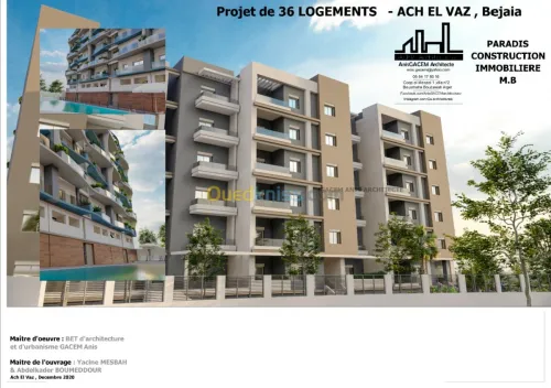 Vente Appartement F4 Bejaia Bejaia