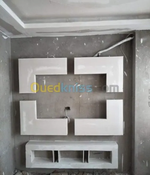 pvc placoplatre electricité  peinture 