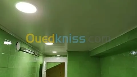 pvc placoplatre electricité  peinture 