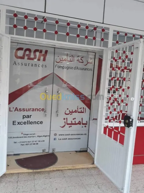 Habillage vitrine et aluco