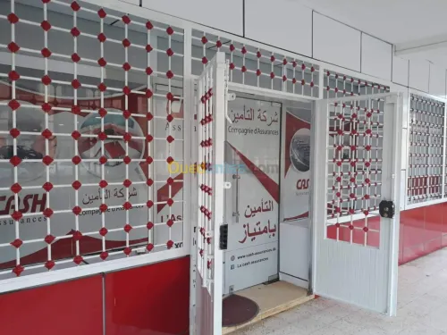 Habillage vitrine et aluco