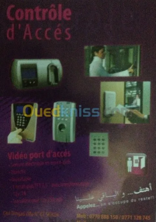 securite et installation d'alarme