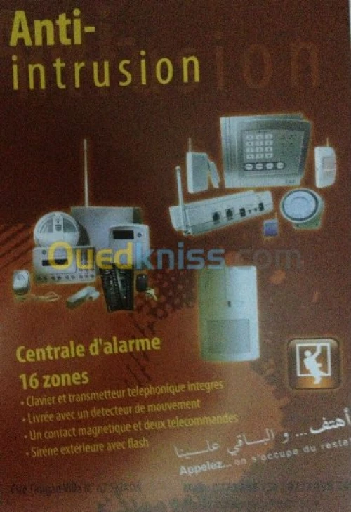 securite et installation d'alarme