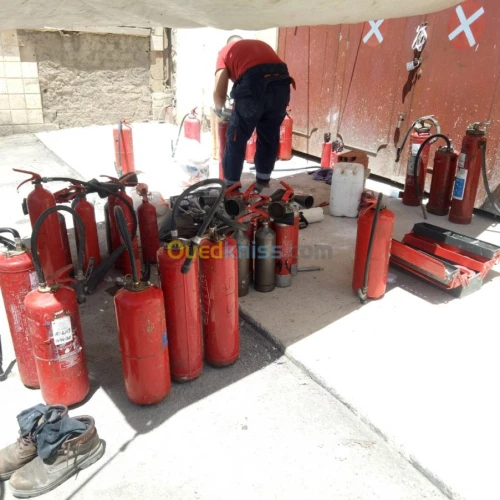 Entretien des extincteurs 