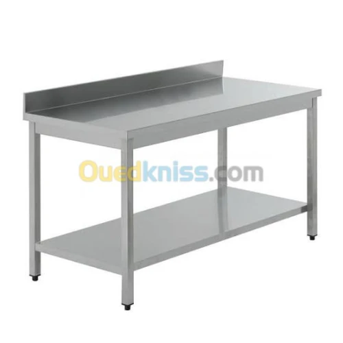 Table en inox 