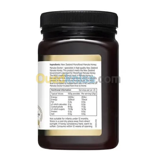 Miel de Manuka MGO540 - 500g
