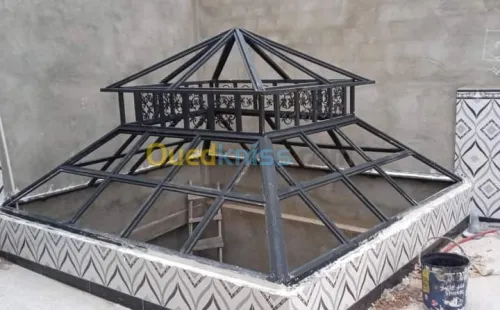 Fabrication la charpente mitallique